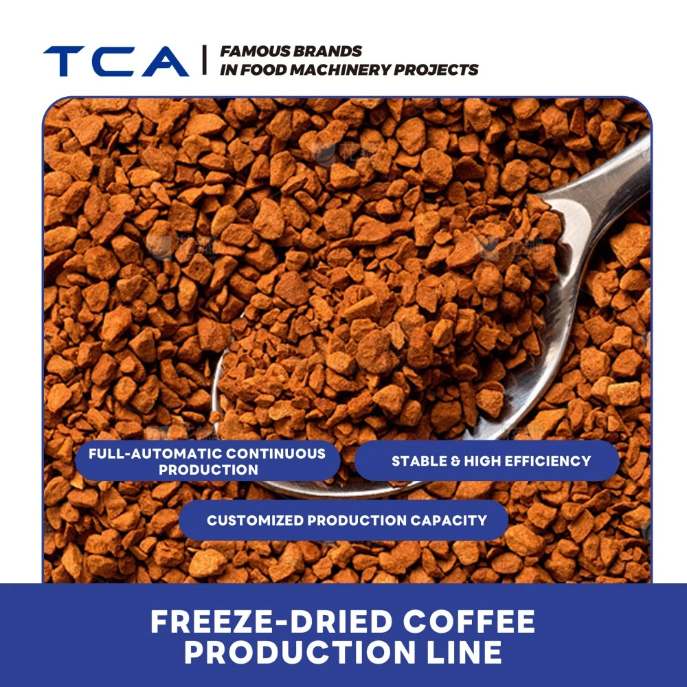 Liofilizadores al vac&iacute;o para caf&eacute;
